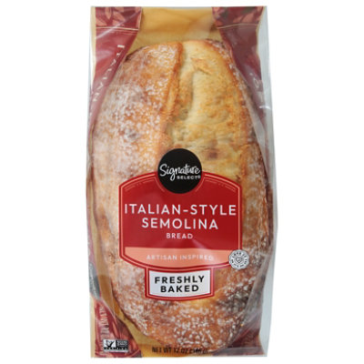 Signature SELECT Italian Semolina Bread Loaf - Each