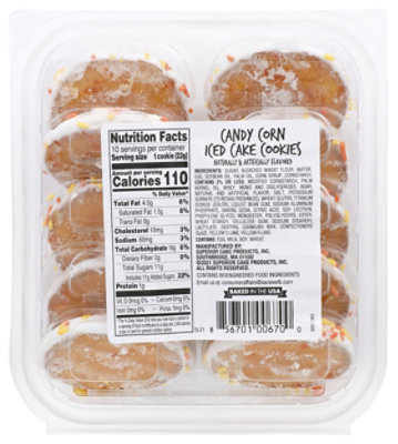 Isb Hostess Bake Shop Candy Corn Iced - 7.7 Oz - Image 5