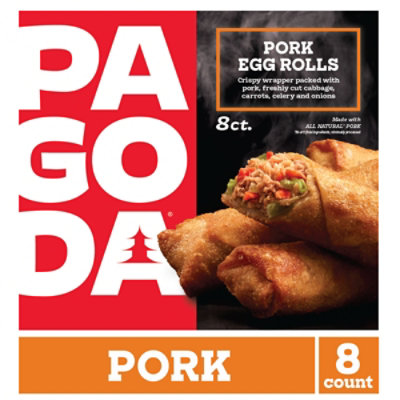 Pagoda Express Egg Roll Pork - 22 Oz