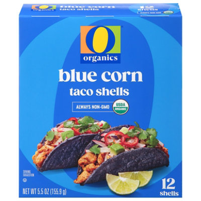 O Organics Taco Shells Blue Corn 12 Ct - 5.5 Oz - Image 2