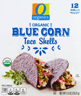 O Organics Taco Shells Blue Corn 12 Ct - 5.5 Oz - Image 2