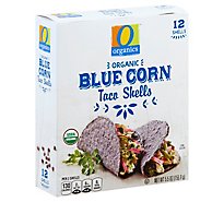 O Organics Taco Shells Blue Corn 12 Ct - 5.5 Oz