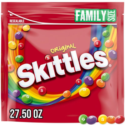 Skittles Original Chewy Candy Family Size Bag - 27.5 Oz - Image 1