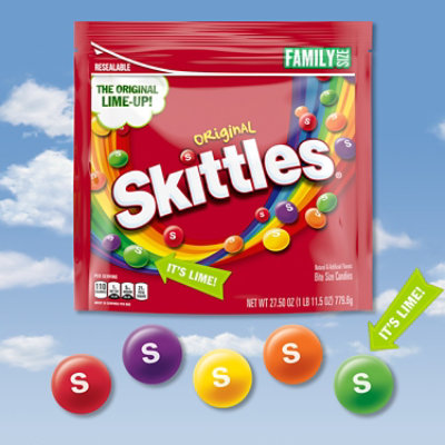 Skittles Original Chewy Candy Family Size Bag - 27.5 Oz - Image 2