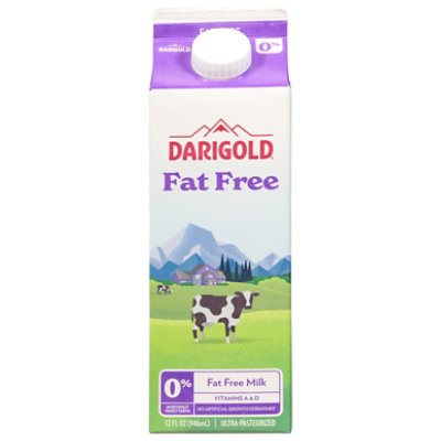 Darigold Milk Fat Free 0% Milkfat 1 Quart - 946 Ml - Image 1