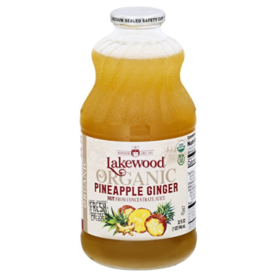 Lakewood Juice Pnappl Gngr Org - 32 Fl. Oz. - Image 3