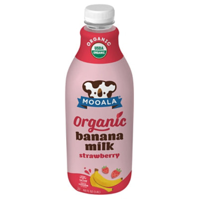 Mooala Organic Bananamilk Strawberry - 48 Fl. Oz. - Image 2