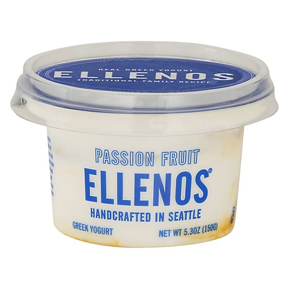 Ellenos Yogurt Greek Passion Fruit - 5.3 Oz