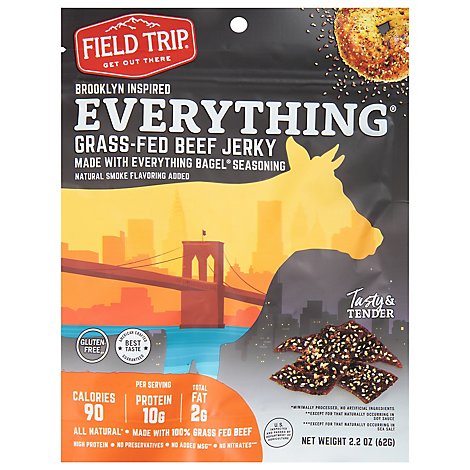 Field Trip Jerky Beef Brooklyn Style Everything Bagel - 2.2 Oz