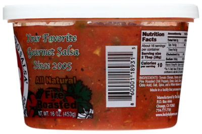 Lucky Habanero Hot Salsa - 16 Oz - Image 3