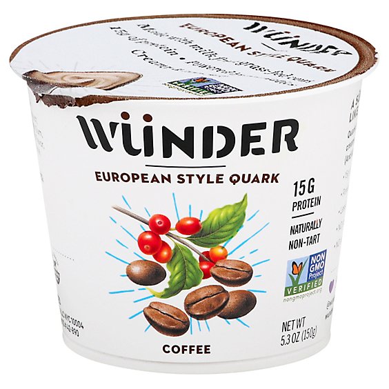 Wunder Creamery Quark Grass Fed Coffee - 5.3 Oz