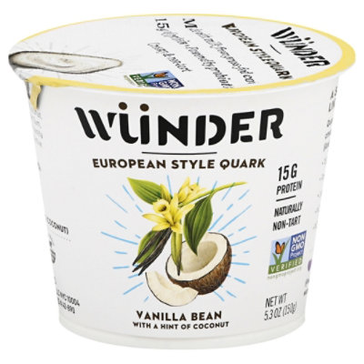 Wunder Creamery Quark Grass Fed Vanilla Bean With A Hint Of Coconut - 5.3 Oz - Image 3