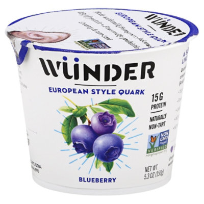 Wunder Creamery Quark Grass Fed Blueberry - 5.3 Oz - Image 3