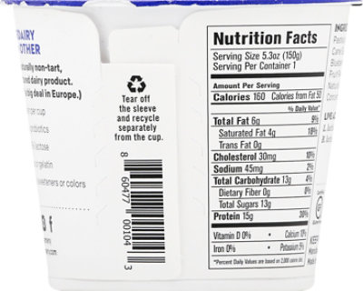 Wunder Creamery Quark Grass Fed Blueberry - 5.3 Oz - Image 6