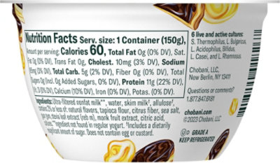 Chobani Zero Sugar Nonfat Greek Yogurt Limited Batch Boston Cream Pie - 5.3 Oz - Image 7