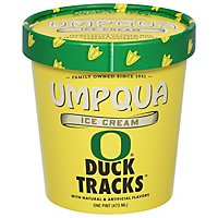 Umpqua Dairy Ice Cream Duck Tracks 1 Pint - 473 Ml - Image 1