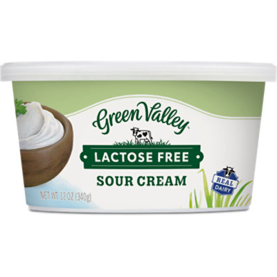 Green Valley Creamery Lactose Free Sour Cream Tub - 12 Oz - Image 1