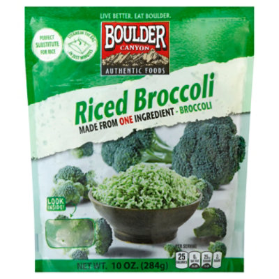 Boulder Canyon Riced Broccoli - 10 Oz - Image 1