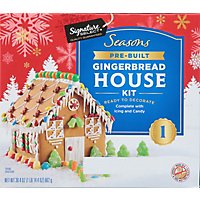 Signature Select Seasons Kit Gingerbread House Prebuilt - 30.4 Oz - Image 6