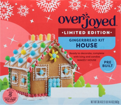 Overjoyed Pre-Built Gingerbread House Kit - 1 Each - Image 5