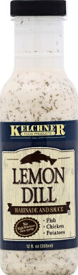 Kelchners Marinade And Sauce Lemon Dill - 12 Fl. Oz. - Image 1