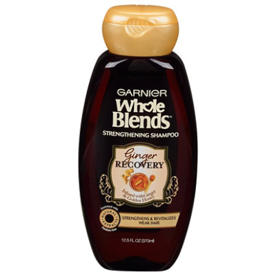 Garnier Whole Blends Shampoo Strengthening Ginger Recovery - 12.5 Fl. Oz.