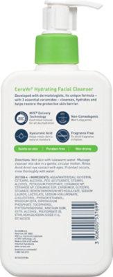 CeraVe Hydrating Facial Cleanser - 12 Fl. Oz. - Image 5