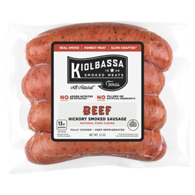 Kiolbassa Sausage Smoked Beef - 13 Oz