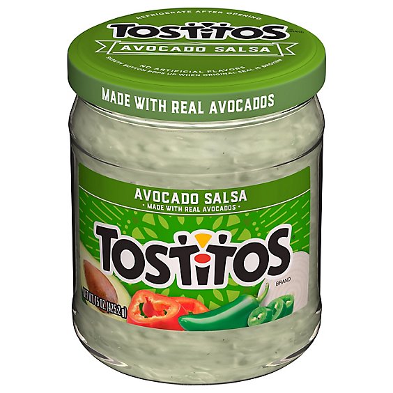 Tostitos Salsa Dip Avocado - 15 Oz