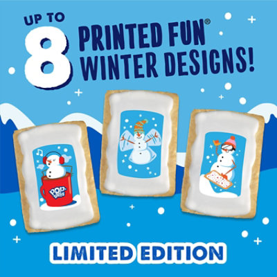 Pop-Tarts Toaster Pastries Frosted Sugar Cookie Holiday Snack Foods 12 Count - 20.3 Oz - Image 3