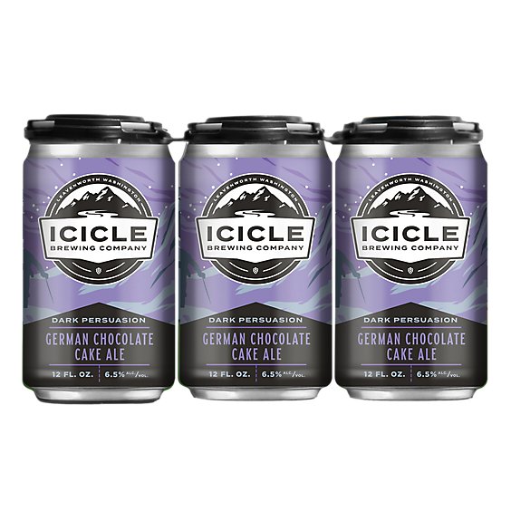 Icicle Dark Persuasion In Cans - 6-12 Fl. Oz.