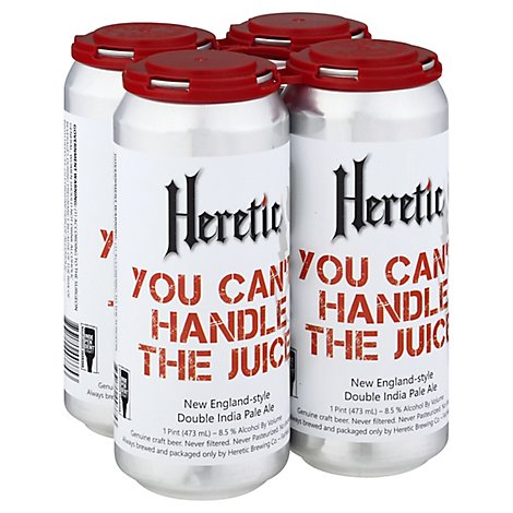 Heretic You Cant Handle The Juice In Cans - 4-16 Fl. Oz.