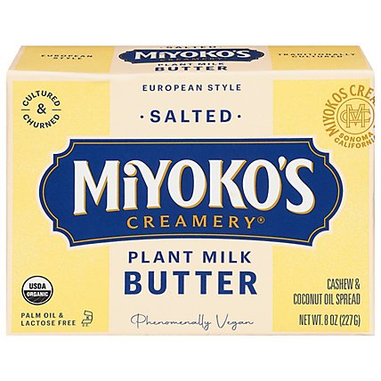 Miyokos Butter European Style Cultured Vegan - 8 Oz - Image 3