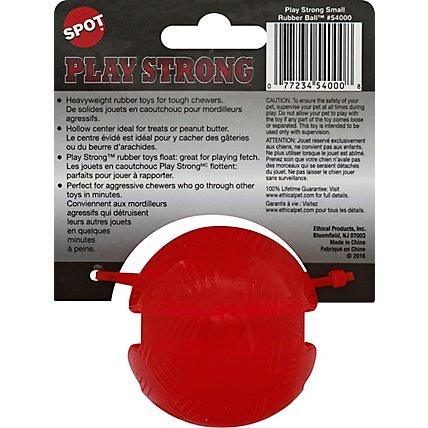 Spot Play Strong Ball Dog Toy - Each - Image 3