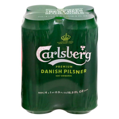 Carlsberg Beer Lager Cans - 4-16.9 Fl. Oz. - Image 3