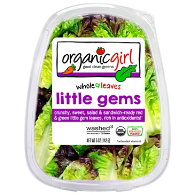 organicgirl Lettuce Little Gems Washed - 5 Oz - Image 3