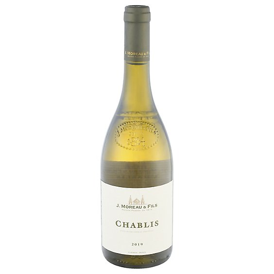 J. Moreau & Fils Wine Chablis France - 750 Ml