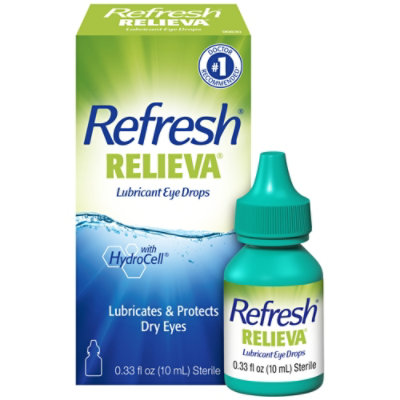 Refresh Relieva Preserved Tears Lubricant Eye Drops - 0.33 Fl. Oz. - Image 2