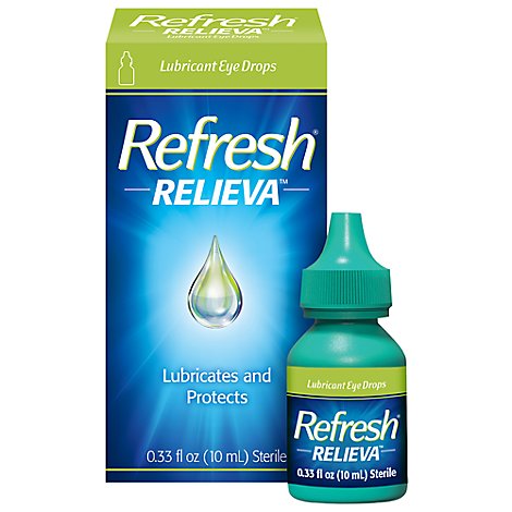 Refresh Relieva Preserved Tears Lubricant Eye Drops - 0.33 Fl. Oz.