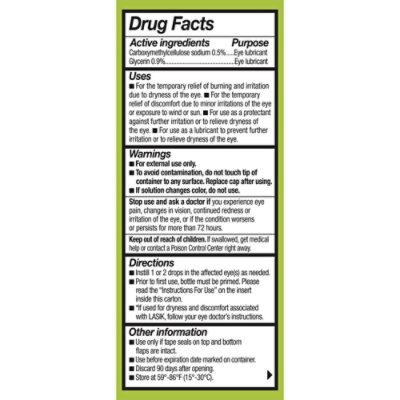 Refresh Relieva Preservative Free Non Preserved Tears Lubricant Eye Drops - 0.33 Fl. Oz. - Image 4