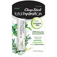 Chapstick Total Hydration Essential Oil Peace - 0.12 Oz - Image 1