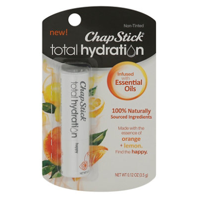 Chapstick Total Hydration Essential Oil Happy - .12 Oz - Image 1