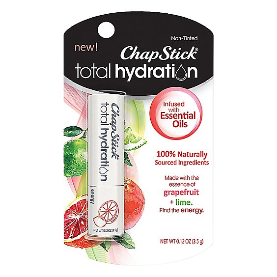 Chapstick Total Hydration Essential Oil Energy - .12 Oz