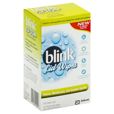 Blink Lid Wipes - 30 Count - Image 1