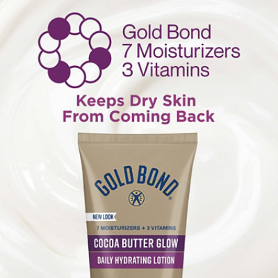 Gold Bond Cocoa Butter Glow Daily Hydrating Lotion - 5.5 Oz - Image 7