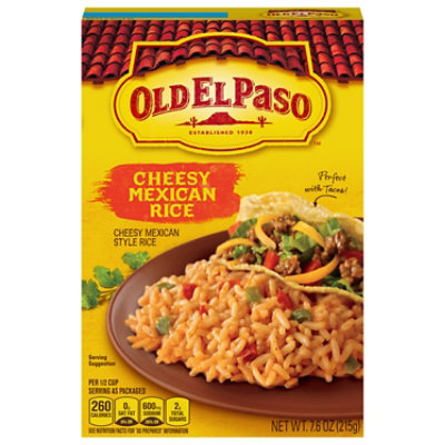 Old El Paso Rice Cheesy Mexican Style - 7.6 Oz - Image 3