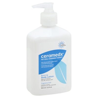 Ceramedx Ceramide Therapy Body Lotion Restoring Fragrance Free - 12 Fl. Oz. - Image 1