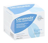 Ceramedx Ceramide Therapy Cream Ultra Moisturizing Fragrance Free - 6 Oz