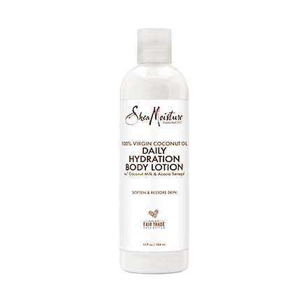 SheaMoisture 100% Virgin Coconut Oil Body Lotion Daily Hydration - 13 Fl. Oz. - Image 2