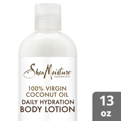 SheaMoisture 100% Virgin Coconut Oil Body Lotion Daily Hydration - 13 Fl. Oz. - Image 1